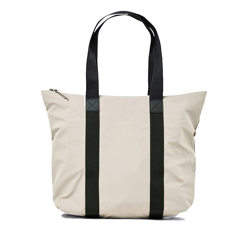 RAINS Tote Bag Rush Beige