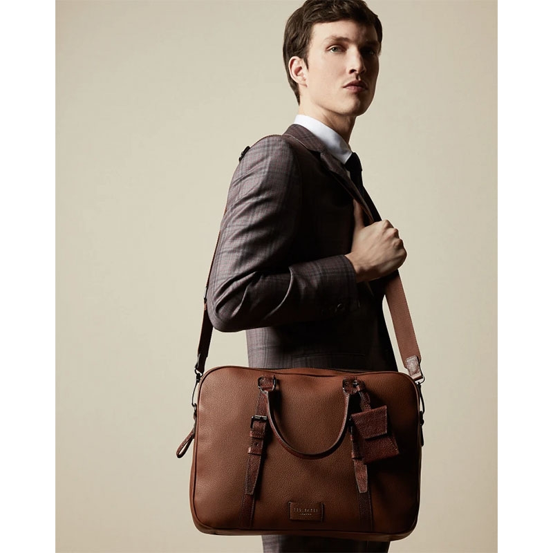 Hooston leather document bag Outlet