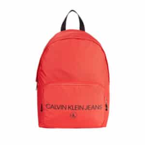 calvin klein campus backpack red hot 1