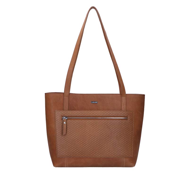 Loulou Essentiels shopper bruin