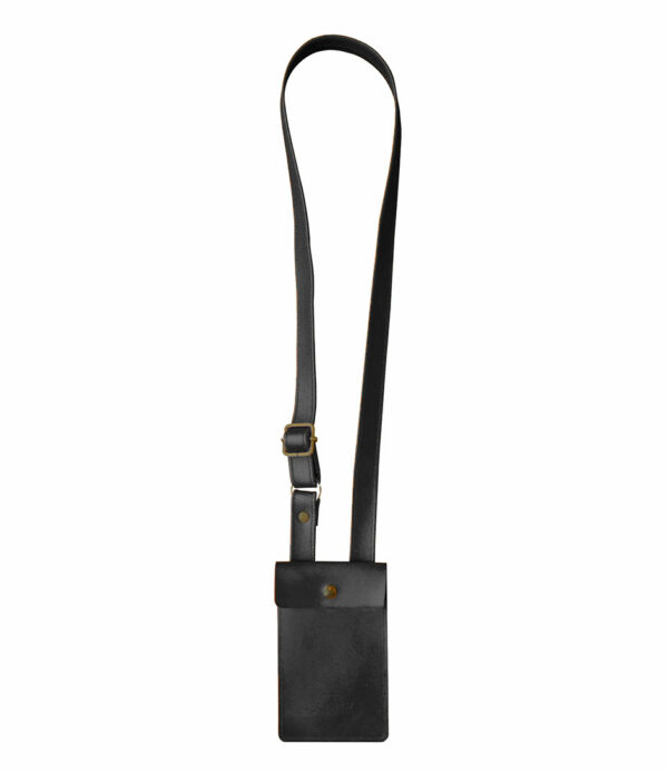 laauw phone bag black front