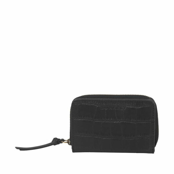 Burkely Croco Cassy Wallet S Flap Black