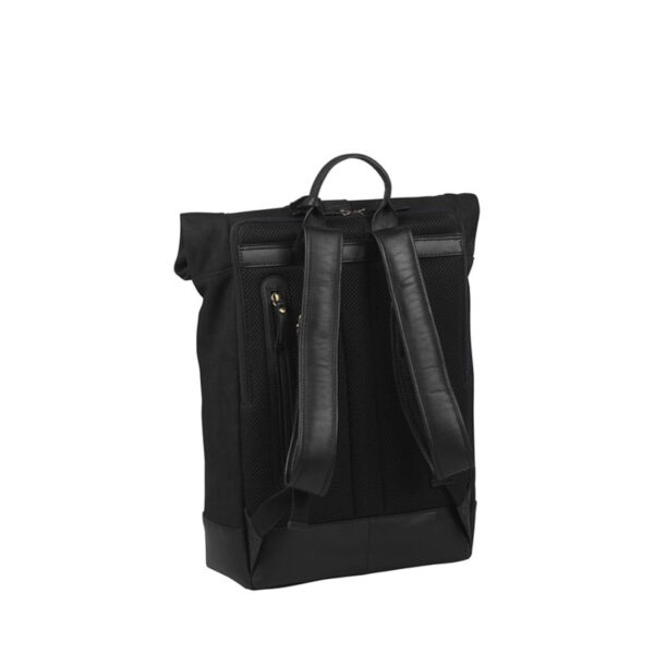 Burkely Soul Sam Rolltop Backpack Black