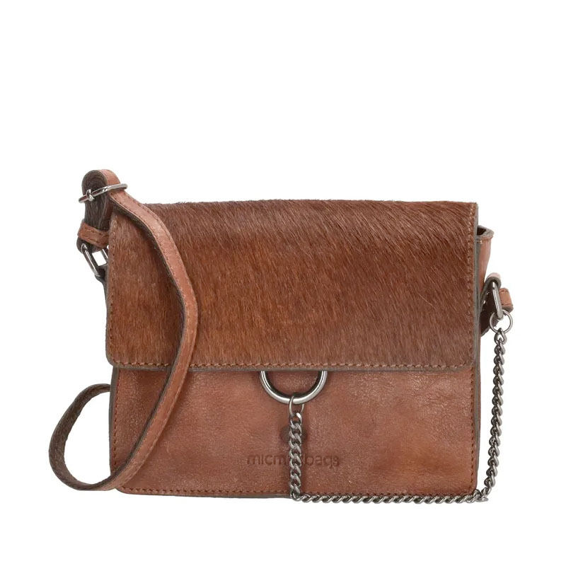 Micmacbags Mendoza schoudertas bruin