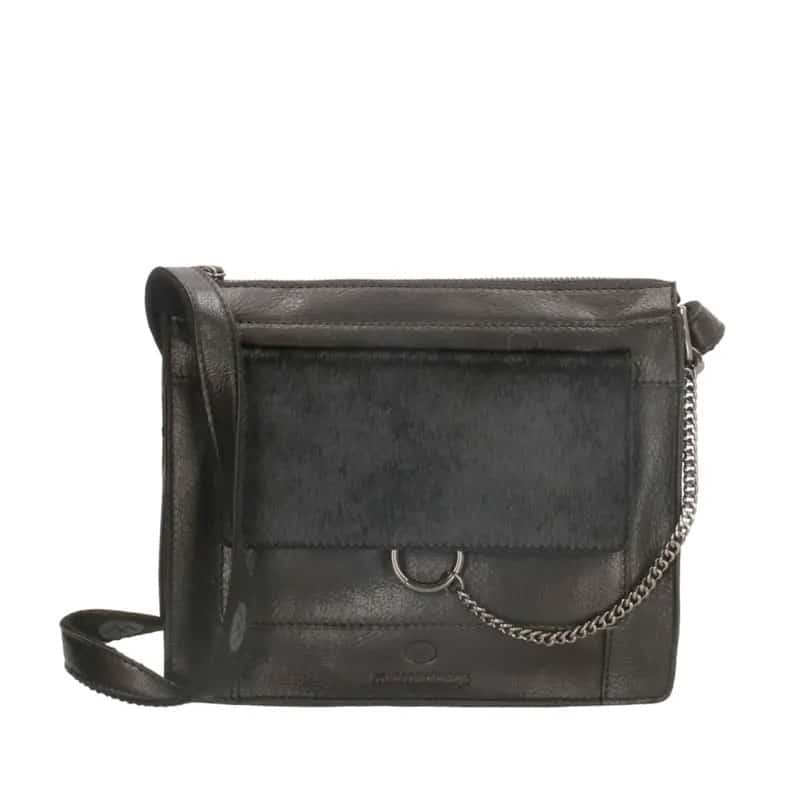 Micmacbags Mendoza schoudertas zwart