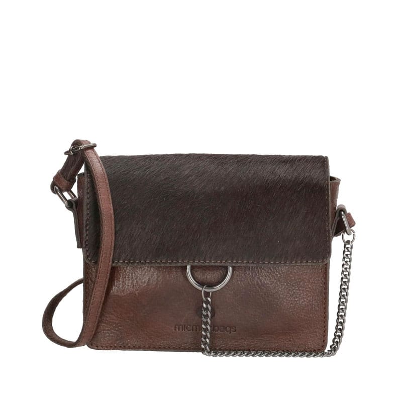 Micmacbags Mendoza schoudertas bruin
