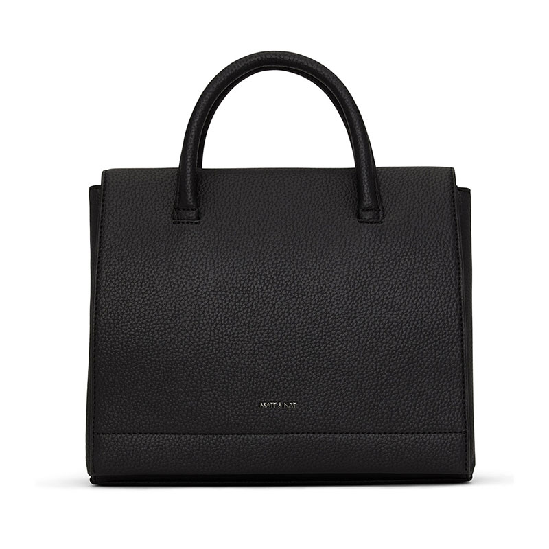 Matt & Nat schoudertas zwart
