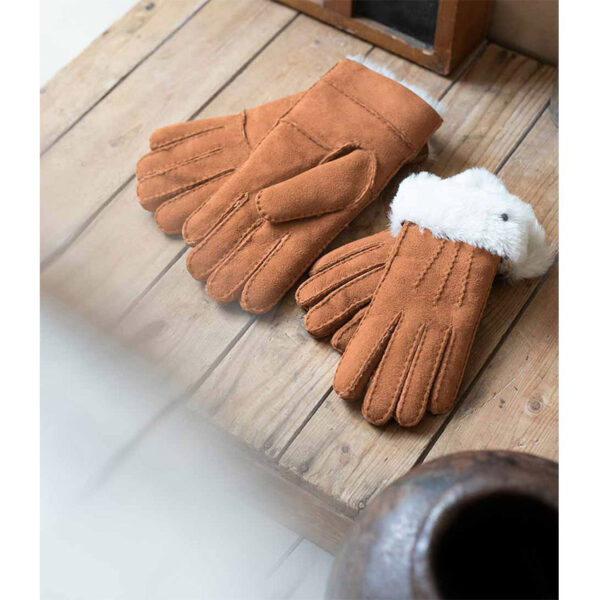 Cowboysbag Gloves Rusko Men Cognac