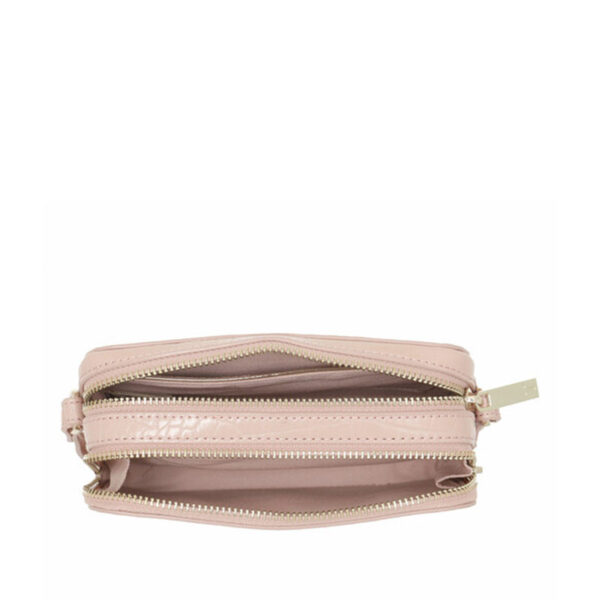 Ted Baker Stina Double Zip Mini Camera Bag Pale Pink