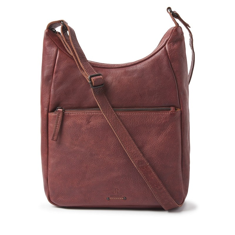 H.J. de Rooy schoudertas bruin