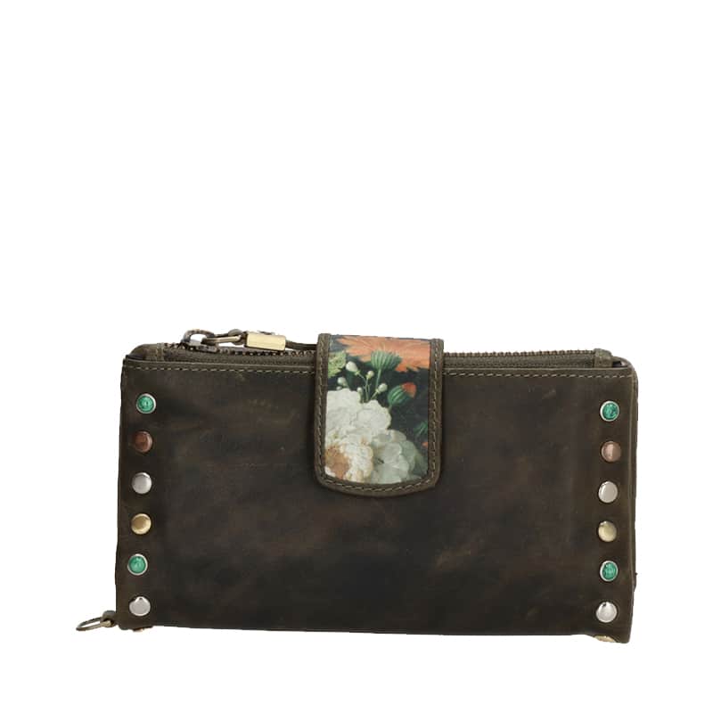 Micmacbags Masterpiece portemonnee groen