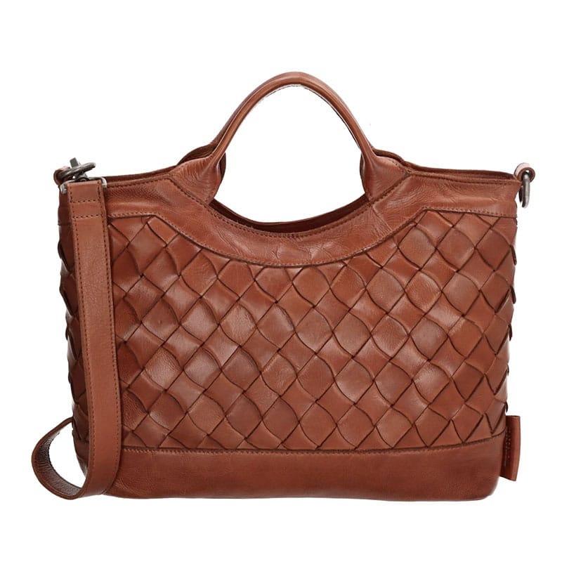 Micmacbags Artisan Handbag Brown — THEBAGSTORE.nl