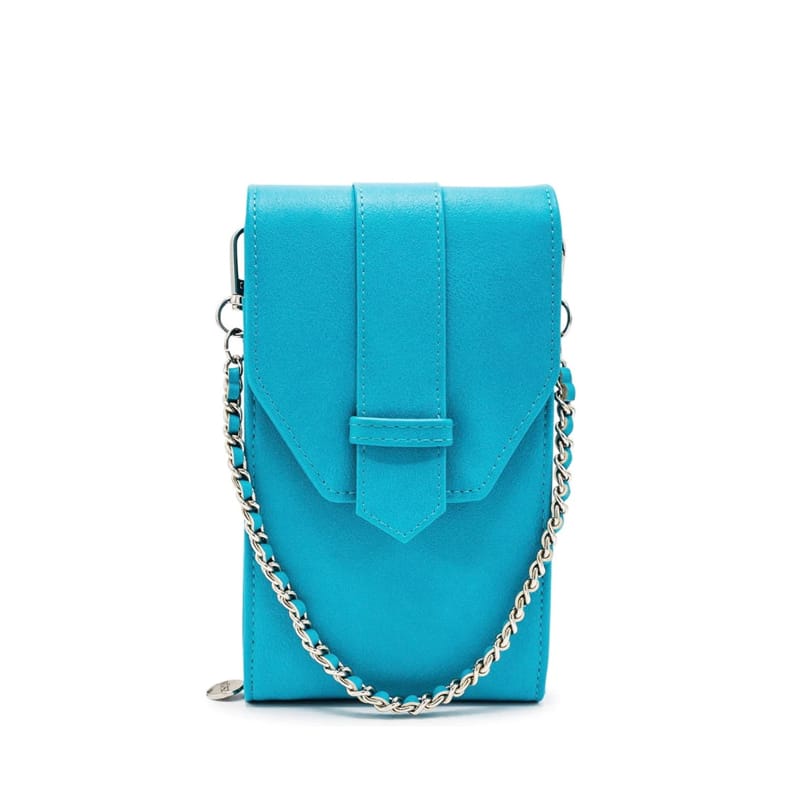 MOSZ Telefoontasjes zilver en blauw