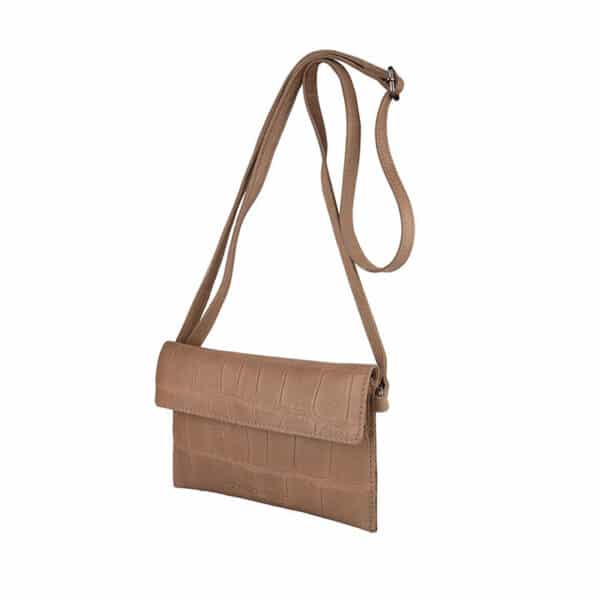 Cowboysbag Grand Croco Clutch Waikola Hummus