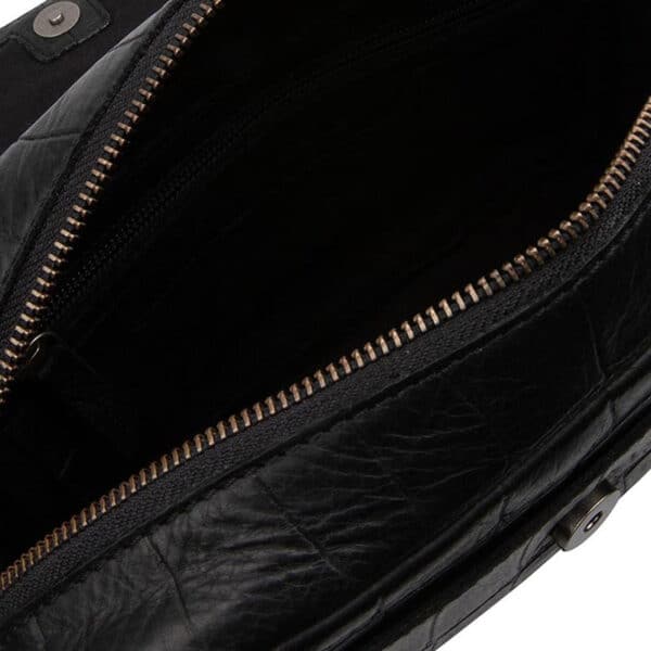 Cowboysbag Grand Croco Crossbody Cameby Zwart