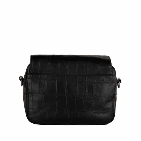 Cowboysbag Grand Croco Crossbody Cameby Zwart