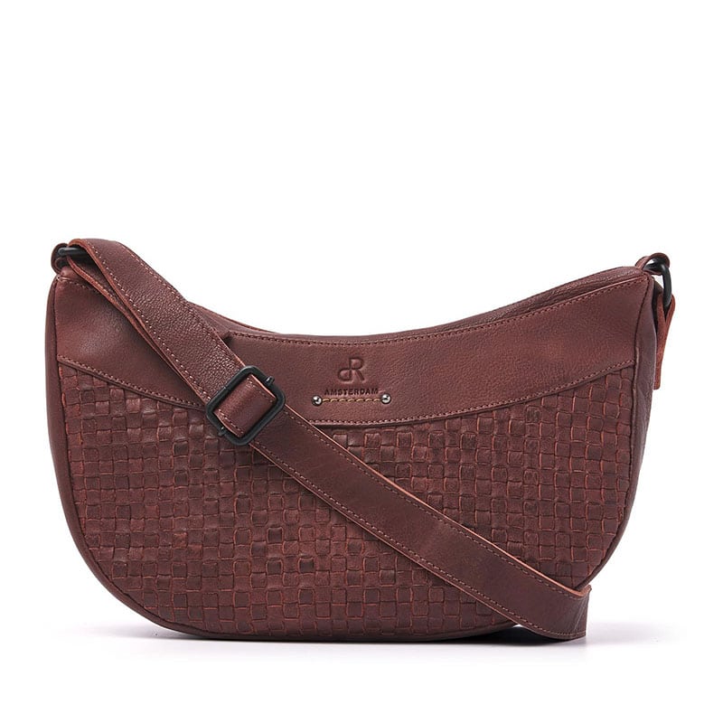 H.J. de Rooy Tampa schoudertas bruin