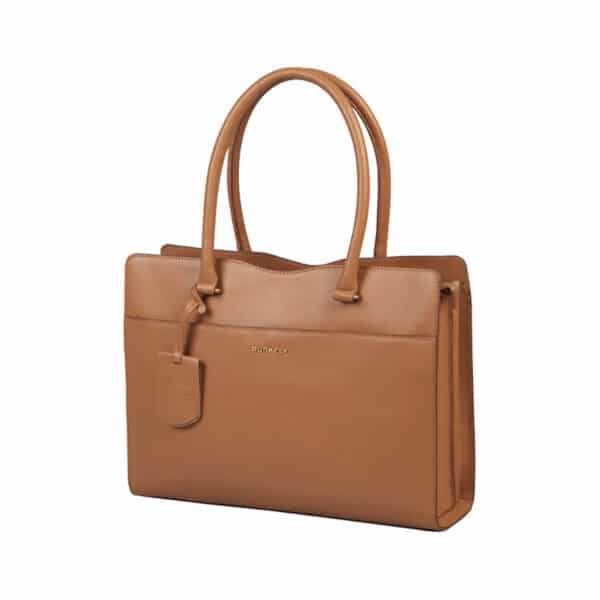 Burkely Parisian Paige Workbag 14" Light Cognac