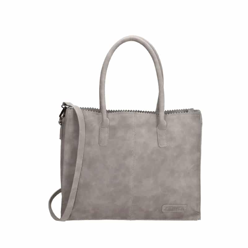 Zebra Trends Lisa shopper grijs
