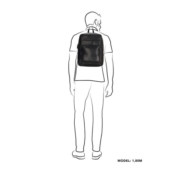 Genicci Noble Backpack Musk Black