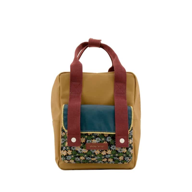 Sticky Lemon A Journey Of Tales rugzak groen en geel