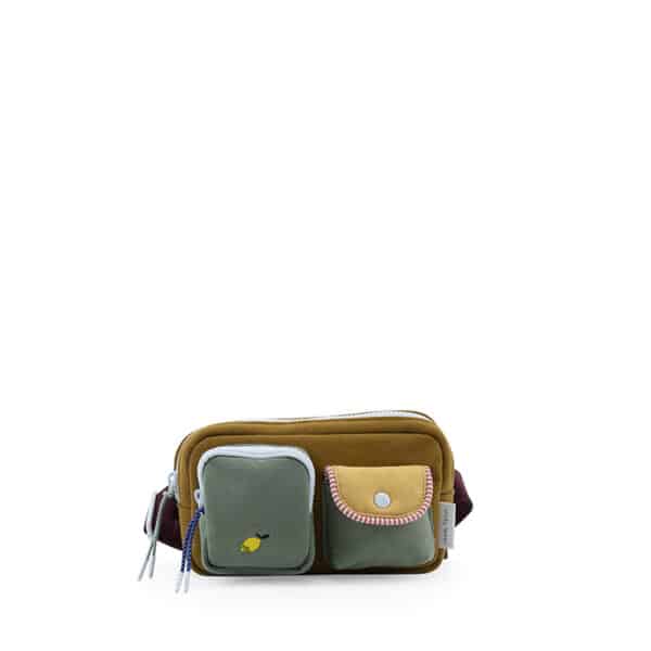 Sticky Lemon Fanny Pack | Meadows Adventure | Khaki Green
