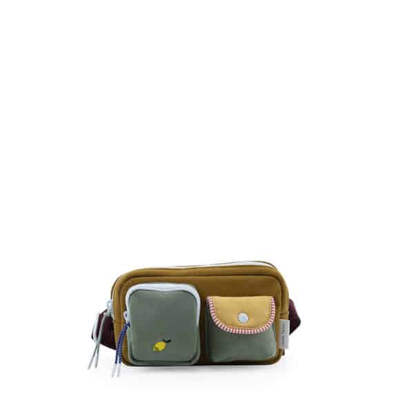 1 0095 1802028 Sticky Lemon fanny pack adventure khaki green product shot 01