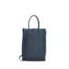 Zebra Trends Natural Bag Kartel Shopper Jeans Blue
