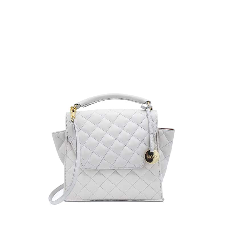 MOSZ handtas goud en wit