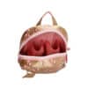 Zebra Trends Backpack Flower Gold