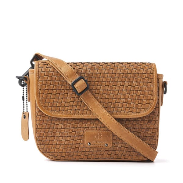 dR Amsterdam Tampa Braided Shoulderbag Yellow