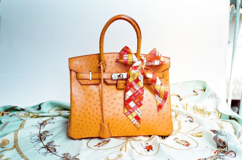 Hermès tas 1 Hermes Ostrich Birkin Bag