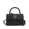 pic 0000 NIKKIE Small Handle Shoulderbag Black Denim