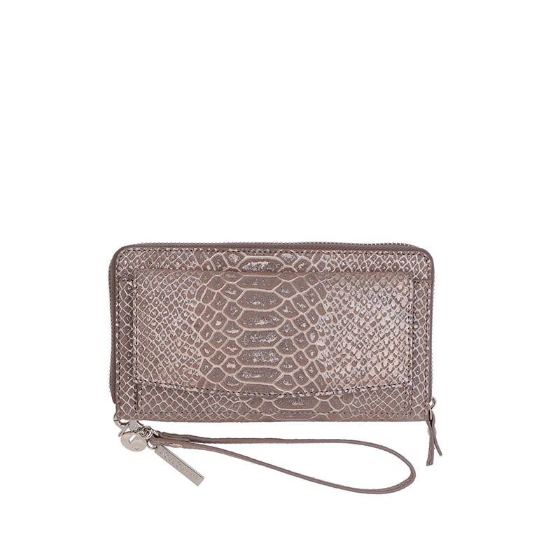 Loulou Essentiels portemonnee zilver en goud