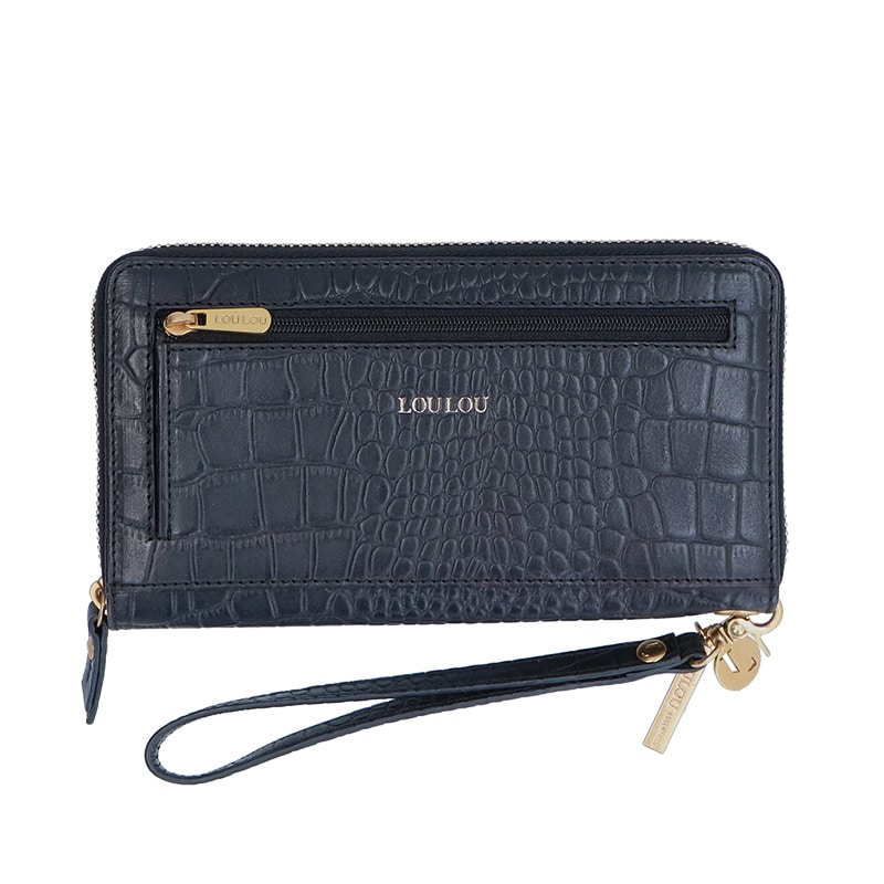 Loulou Essentiels portemonnee zwart