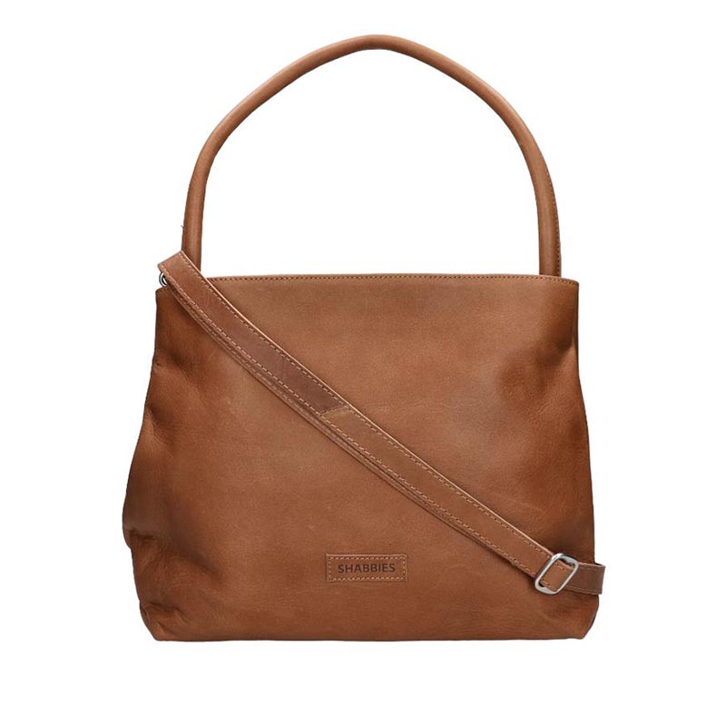 Shabbies schoudertas bruin