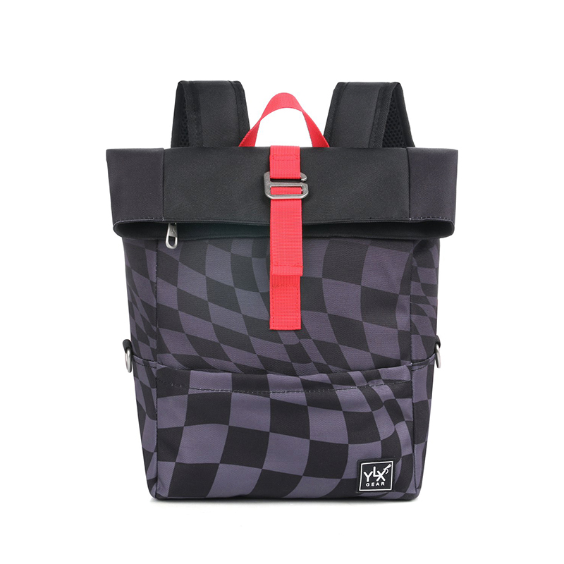 YLX Gear kinderrugzak zwart en grijs
