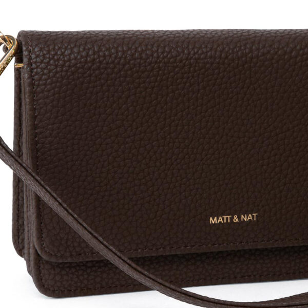 Matt & Nat Bee Purity Crossbody Bag Truffle