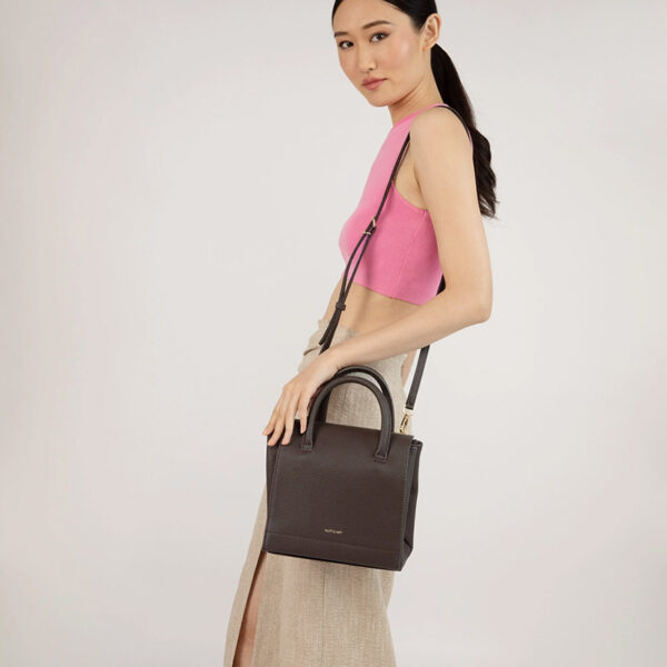 Matt & Nat Adel Small Purity Satchel Truffle