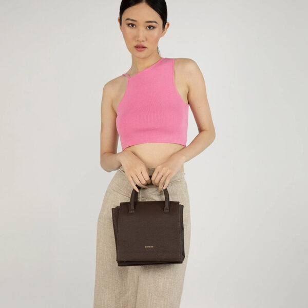 Matt & Nat Adel Small Purity Satchel Truffle