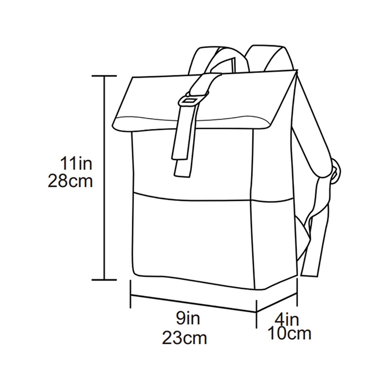 YLX Original Backpack Kids Pastel Lilac Horses THEBAGSTORE.nl