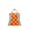 Sticky Lemon backpack small | farmhouse | checkerboard | pear jam + ladybird red