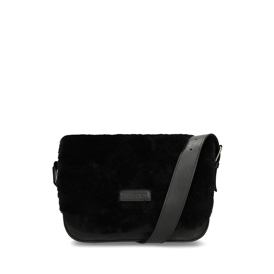 Shabbies crossbodytas zwart