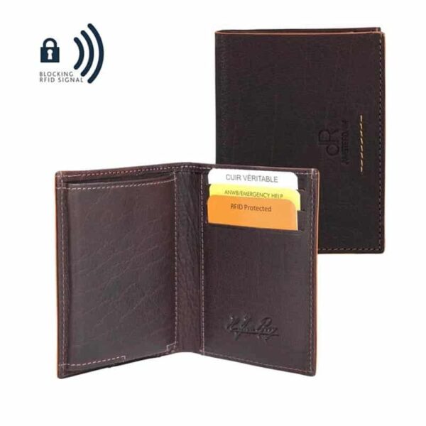dR Amsterdam Icon Creditcard-etui Brown