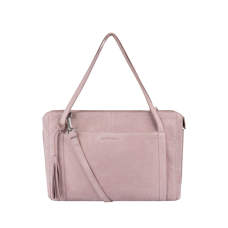 Cowboysbag laptoptas roze