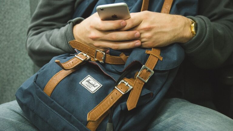 hand man leather phone bag cool 30282 pxhere.com