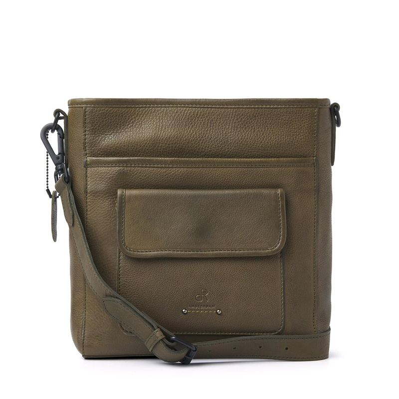 H.J. de Rooy Tampa schoudertas groen