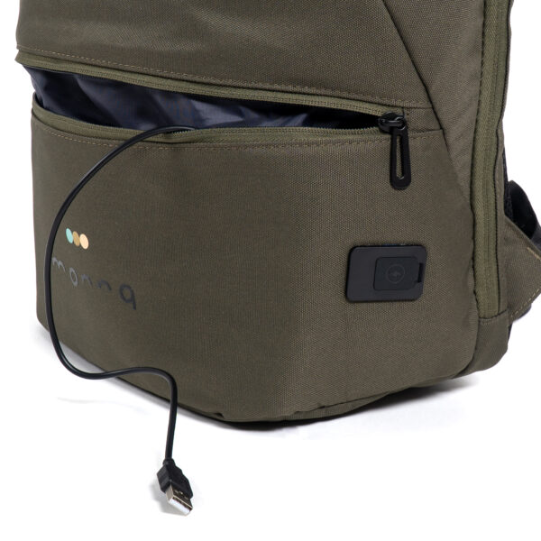 Monnq Backpack Jeronimo Heavy Green 4