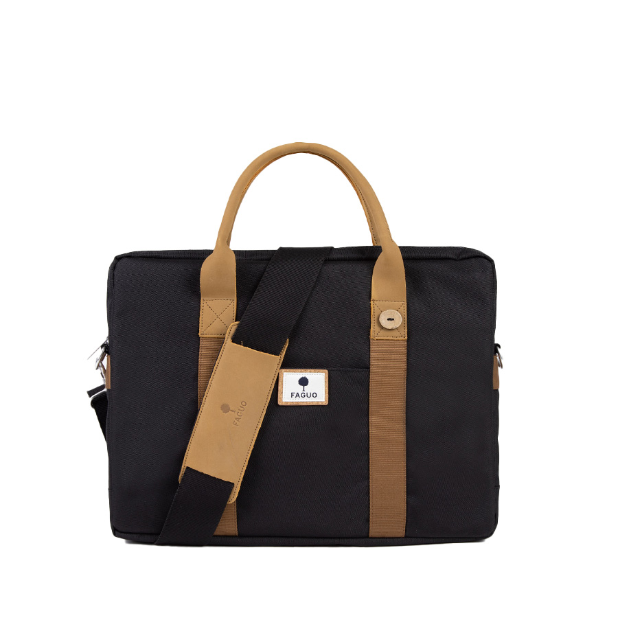 Faguo laptoptas zwart