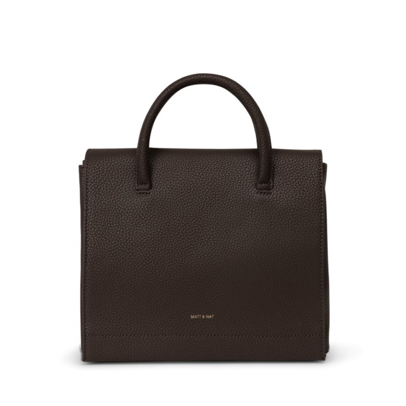 Matt & Nat Purity Satchel Adel Truffle